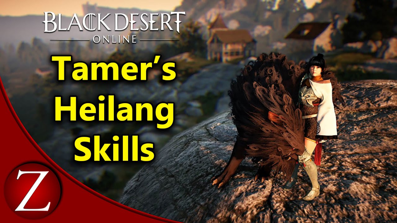 black desert tamer New Tamer's Heilang Mounted Combat - Black Desert Online Gameplay