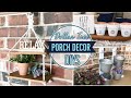 DIY DOLLAR TREE PORCH DECOR IDEAS!!!