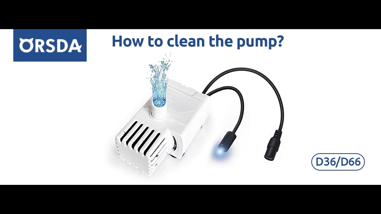 How to clean pump - YouTube