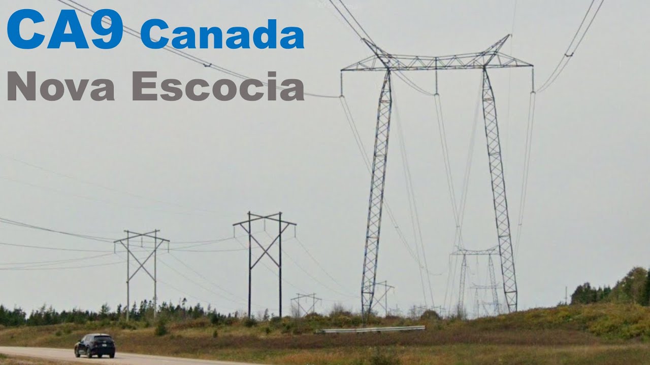 CA9. Линии электропередач в Новой Шотландии, Канада. (351)