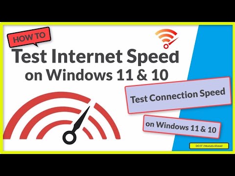 How to Test Internet Speed and Show it on Taskbar in Windows 11 and Windows 10