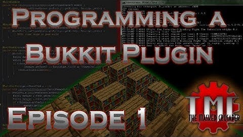 Bukkit Plugin Programming Tutorials - Episode 1: Introduction