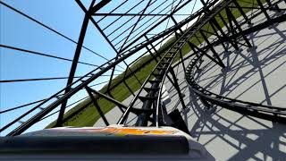 Nolimits2 - รถไฟเหาะ Black Hole Coaster Recreation POV