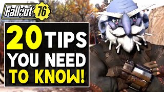 20 Crucial Fallout 76 Tips I Wish I Knew Sooner