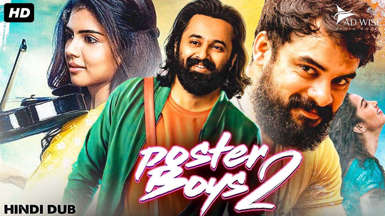 POSTER BOYS 2 - Blockbuster Hindi Dubbed Action Movie | Unni Mukundan, Tovino Thomas | South Movie