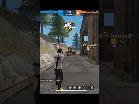 1v4 clutch free fire 🔥🔥 #1v4clutch #freefireshorts #gaming
