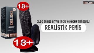 Series Siyah 15 Cm 10 Modlu Reşimli Realistik Albonishop