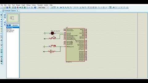 PIC16F877A Encender y Apagar un Led con un pulsante Ensamblador Assembler Mplab