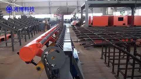 Steel mesh bending machine