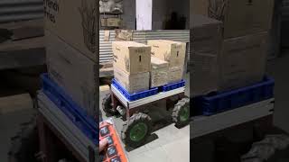 Pneutomatic Electric Trolley and Platform Truck 500kg
