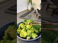 Nothing wasted, everything delicious. 1 broccoli—salad and soup. #broccoli #souprecipe #saladrecipe