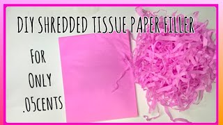 Shredded Tissue Paper