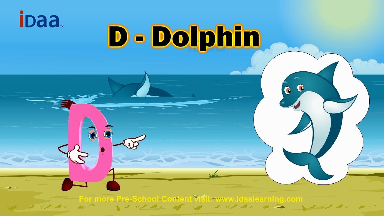 Learn English Alphabet - D (www.iDaaLearning.com) - YouTube