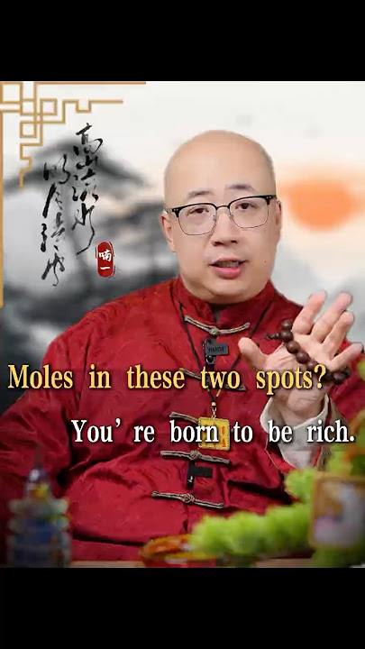 Moles in These 2 Spots Mean Lifelong Wealth and Prosperity#mole #facereading #money #lucky #wealth