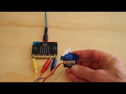 How to Code and Setup a Servo with micro:bit and MakeCode
