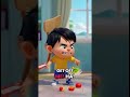 Part 03 Sticky Hands Chaos! 🖐️😆 #funnycartoon #cartoonshorts #kidsanimation #funnystory #cartoon
