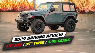 Modified 2024 Jeep Wrangler Driving Review