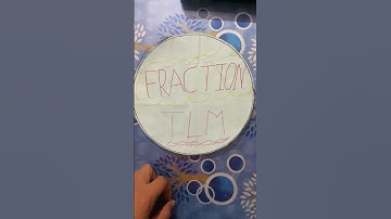 FRACTIONS Foldable Booklet | Maths School project Activity | Maths working model | #Mathematics #TLM