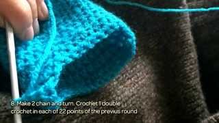 How To Crochet Easy Slipper Shoes - DIY Style Tutorial - Guidecentral screenshot 4