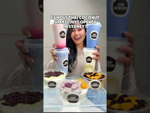 Famous Thai Coconut Shakes Now In Sydney