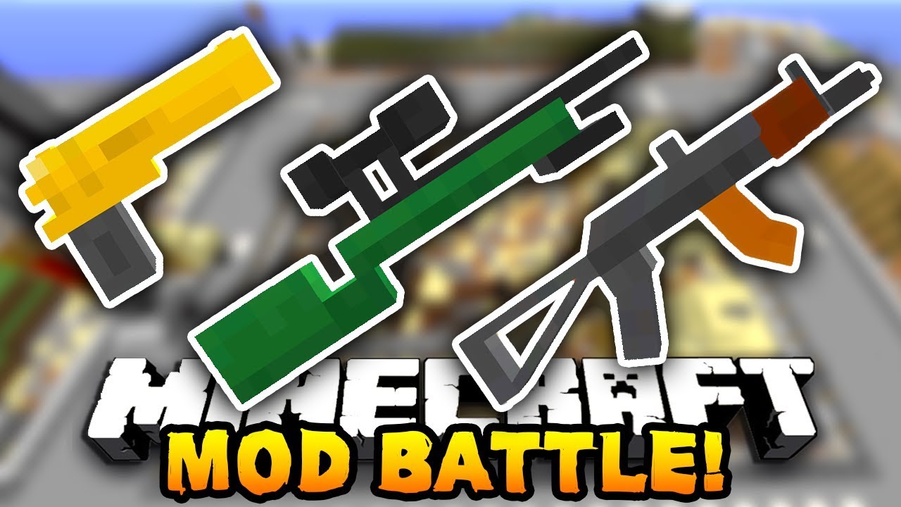 🔥 Minecraft But With GUNS! 💥 | Ultimate Firepower Mod Gameplay