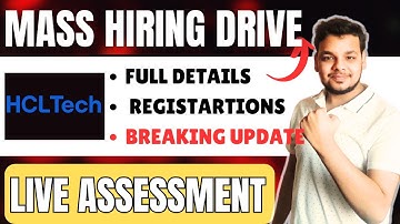 Finally HclTech Mass Hiring Announced | 2025/2024/2023 Batch | HclTech Hiring | Off Campus Drive