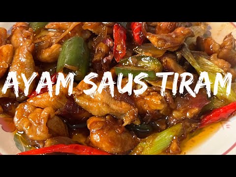 Tumis Ayam Saus Tiram