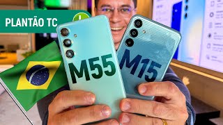 SAMSUNG GALAXY M55 e M15 5G chegam ao Brasil, detalhes do POCO F6 e mais  | Plantão TC #199