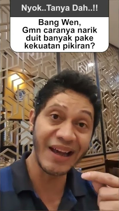 ini.. Cara narik DUIT banyak, pake Kekuatan Pikiran !!