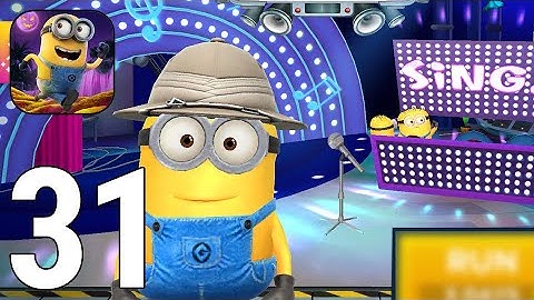 Despicable Me: Minion Rush Gameplay Walkthrough Part 31 - Sing Out [iOS/Android Games]