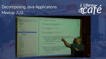 Meetup JUG - Decomposing Java Applications by @milendyankov