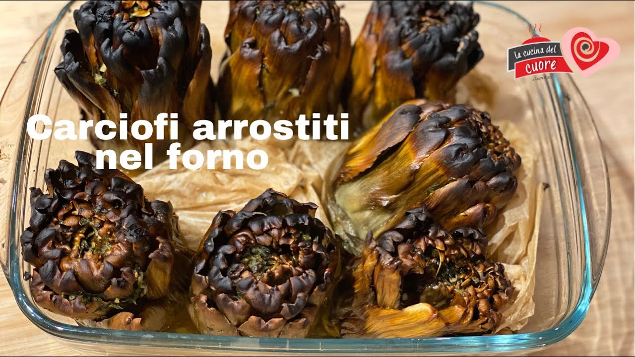 Non hai la brace? Prova a fare i Carciofi Arrostiti nel forno come ndo furneddu