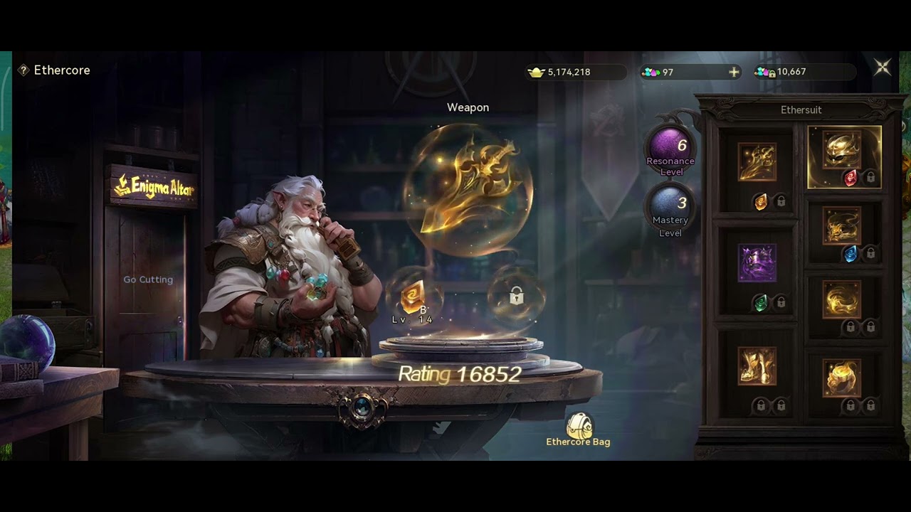 Conquer Online Mobile - Upgrading ethercore