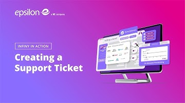 Infiny | View or Creating A Support Ticket