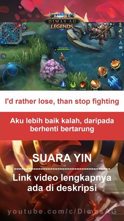 Suara Hero Yin MLBB #short