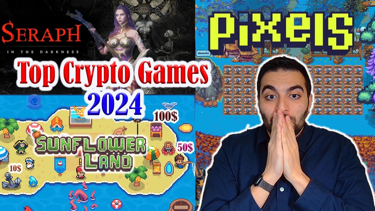 Top Crypto Games Marathon (Live) - Pixels, Sunflower Land, Seraph & More!  🌟💰