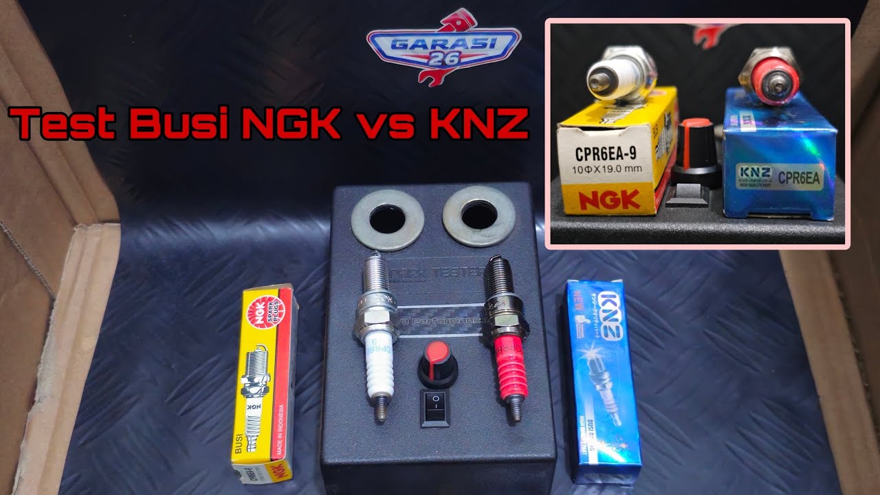 Review Busi KNZ vs Busi NGK