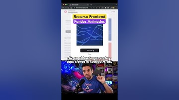 Añade FÁCIL fondos CSS animados para tu web | @Garajedeideas