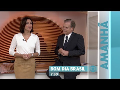 Chamada Vertical: Manhãs Da Globo (com Bom Dia Brasil) - Versão Amanhã