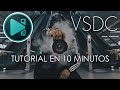 🎥 Editor de video VSDC-Tutorial para principiantes en 10 MINUTOS (2020)