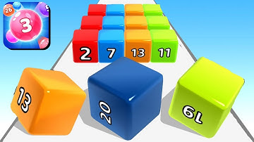 Marble Run 3D 🔴🟠🟡 Gameplay Walkthrough All Levels Android ,iOS New Updates ball run 2048