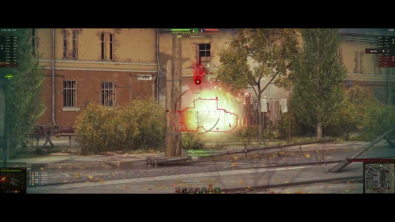 Wot-Intense city battle