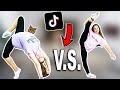 IMITANDO TIK TOK DE GIMNASIA Con Vika ¿NOS SALEN? | Daniela Golubeva