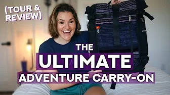 The Ultimate Travel Carry-On! (backpack review w/ discount code!)