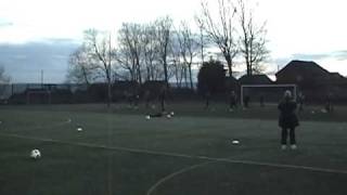 RIASA Training - diagonal run for a straight pass
