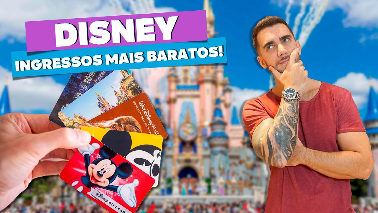 ☑️ Ingressos da Disney MUITO mais baratos! Onde comprar os ingressos
