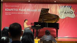 Elsa Andien Fariha: Maykapar - Little Butterfly | Kompetisi Piano Pelajar 2025 - 1st Runner Up