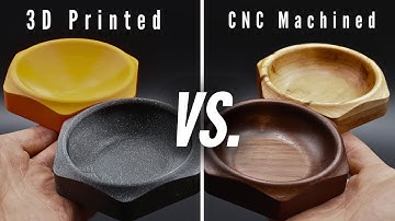 Which is better?  A 3D printer or a CNC machine?  Let