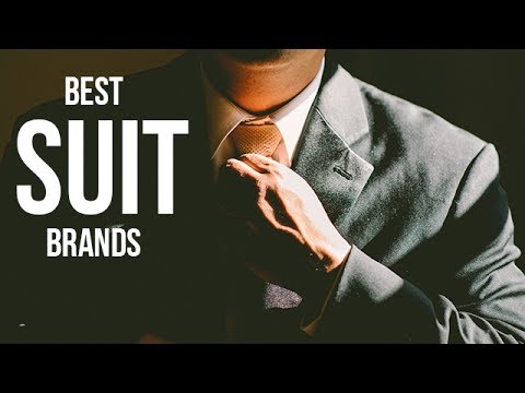 Top 5 Best Suit Brands for Men in 2017