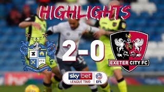 HIGHLIGHTS: Bury 2 Exeter City 0 (8/12/18) EFL Sky Bet League 2